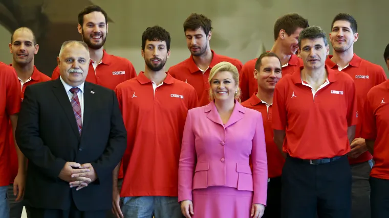 Predsjednica poželjela sreću ko&scaron;arka&scaron;ima: 'Cijela će Hrvatska narednih dana biti uz vas'