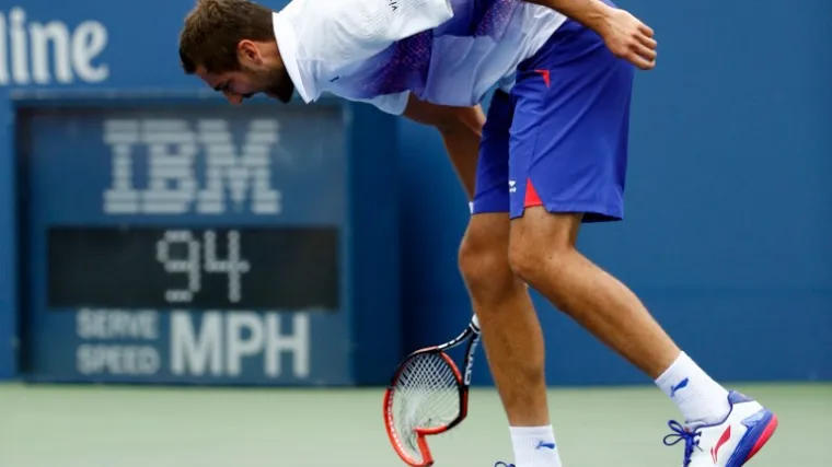 Pogledajte kako je Čilić izgubio živce i 'zdrobio' reket!