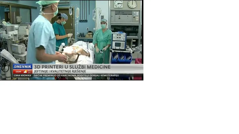 U riječkoj bolnici pacijentu ugrađen 3D vratni kralježak