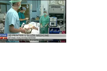 U riječkoj bolnici pacijentu ugrađen 3D vratni kralježak
