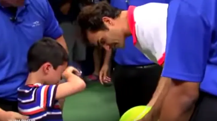 Gospodin na djelu: Federer je ovom mališanu osigurao doživotnu uspomenu