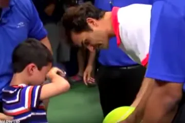 Gospodin na djelu: Federer je ovom mališanu osigurao doživotnu uspomenu