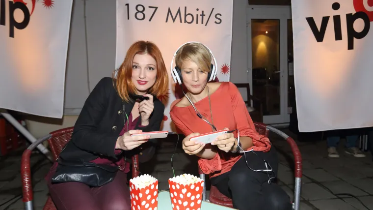 Prvi Vip mobile cinema event uz vipnetovu 4G+/LTE mrežu