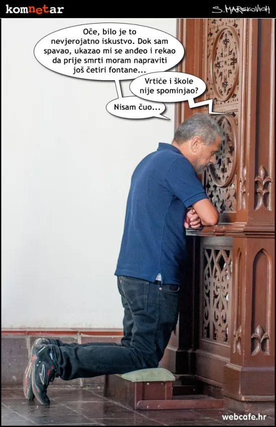 Bog se u snu obratio Bandiću, evo &scaron;to je tražio od njega