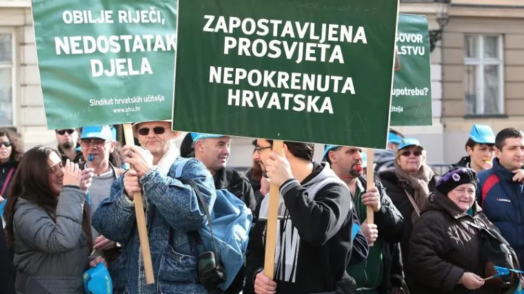 Učitelji kreću u &scaron;trajk, očekuju povi&scaron;ice od 4 posto