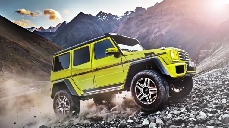 Mercedes-Benz G500 4x4&sup2; sada ima 493KS