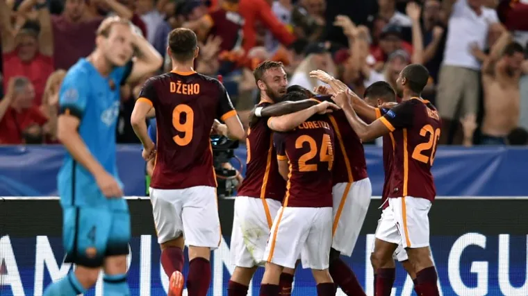 Rakitićevu asistenciju za Suareza, Florenzi je poni&scaron;tio 'bombom'