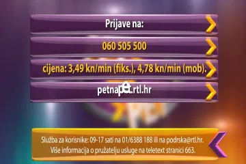 Prijavite se na 'Pet na pet'
