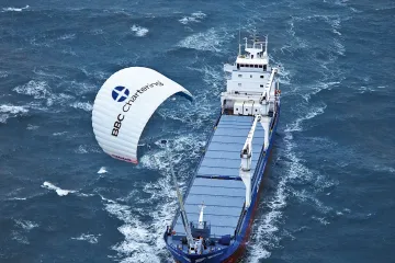 Nijemci izumili nova jedra za prekooceanske teretne brodove