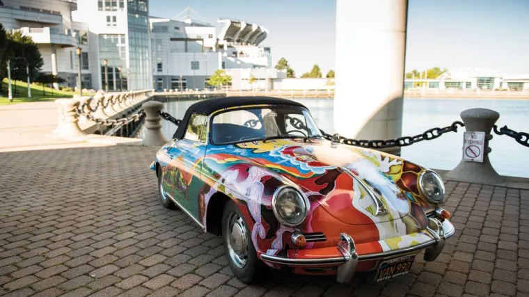 Psihodelični Porsche Janis Joplin na aukciji