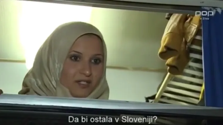 Sirijka postala hit na dru&scaron;tvenim mrežama: 'Ne želim ostati u Sloveniji, čujem da se radi o jadnoj državi'