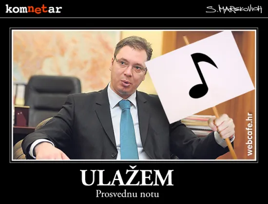 Vučić uložio prosvjednu notu