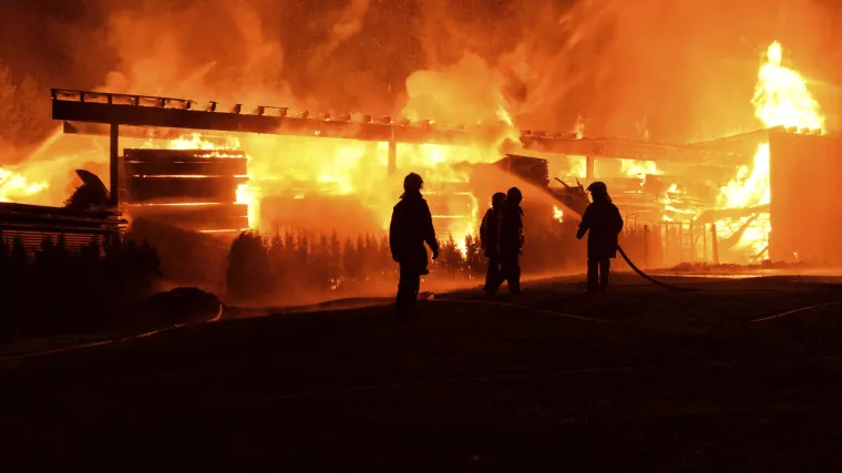 &Scaron;vicarsko skloni&scaron;te uni&scaron;teno u požaru, 24 izbjeglice ostale bez krova nad glavom