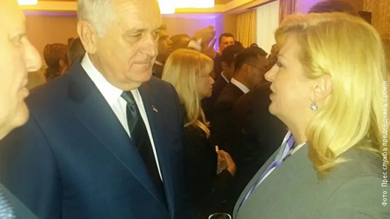 Grabar-Kitarović o Nikolićevom priopćenju: 'To je njihovo viđenje sadržaja razgovora'