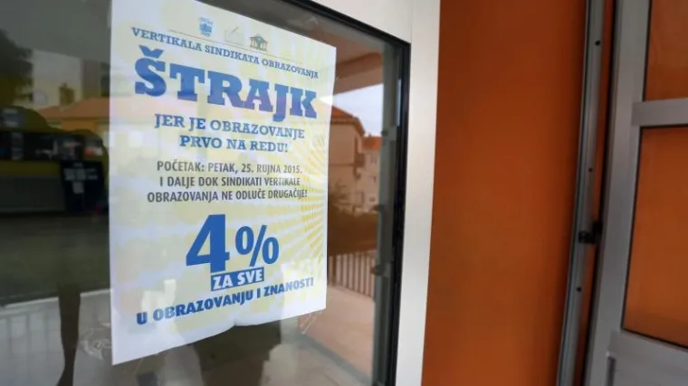 Milanović i Mornar: '&Scaron;trajk prosvjetara je nerealan, novaca za povećanje plaća sada nema'