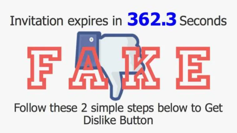 Dislike još uvijek ne postoji, nemojte ga instalirati