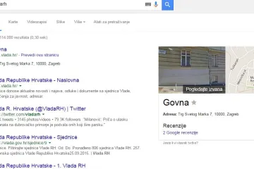 Probajte upisati "vladarh" u Google