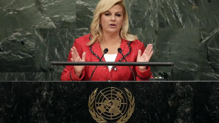 Predsjednica govorila u UN-u: 'Migrantska kriza &scaron;kolski je primjer posljedica nedjelovanja'