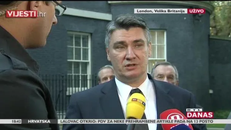 Milanović o ukidanju presude Sanaderu: 'Neću napasti tu odluku, nisam dio tog svijeta'