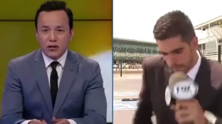 Reportera udario automobil