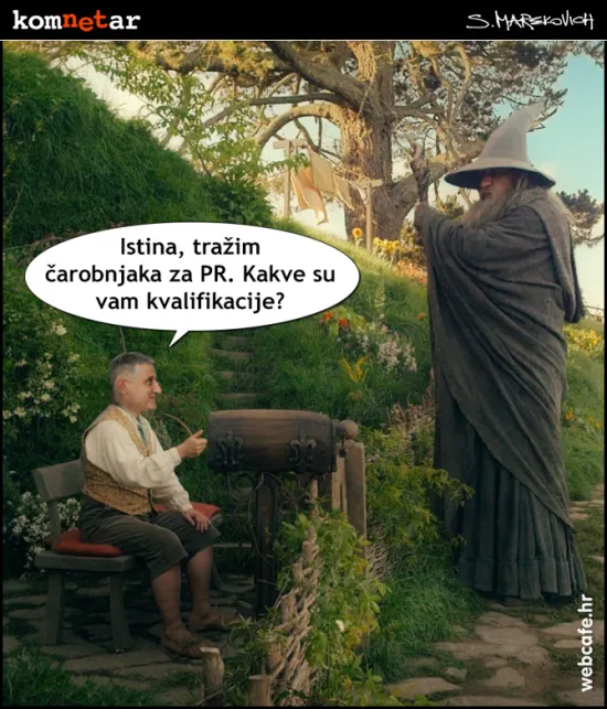 Karamarku stvarno treba čarobnjak...