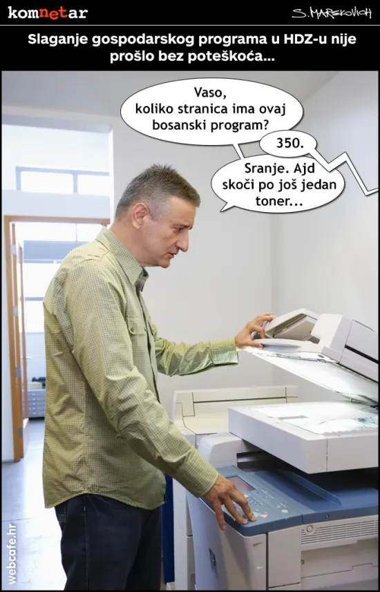 Izrada programa HDZ-a nije bila nimalo lak posao