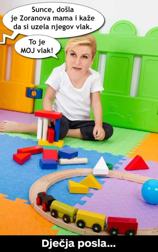 Zoran i Kolinda se stvarno vole igrati