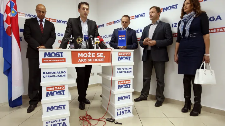 'Jedina alternativa HDZ-u i SDP-u' predstavila kandidate: Božo Petrov bit će zadnji na listi Mosta