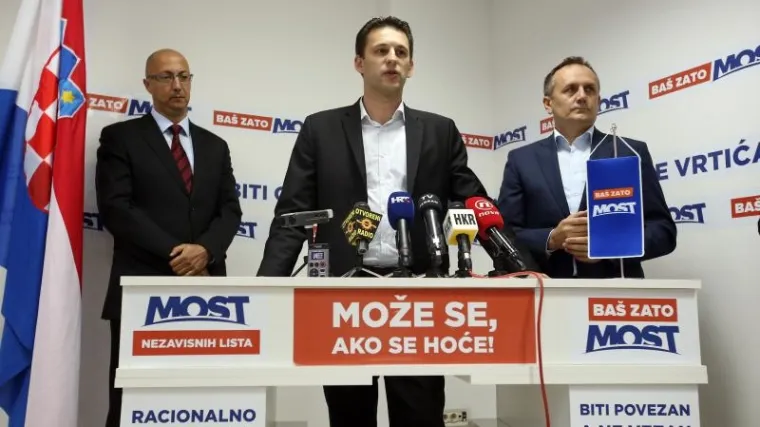 Božo Petrov zadnji na listi Mosta