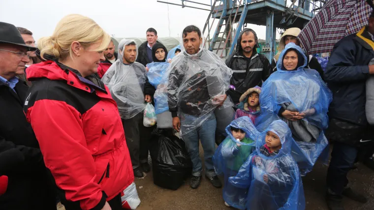 Grabar-Kitarović: 'Od početka krize zalažem se za kontrolu zelene granice i kori&scaron;tenje službenih prijelaza'