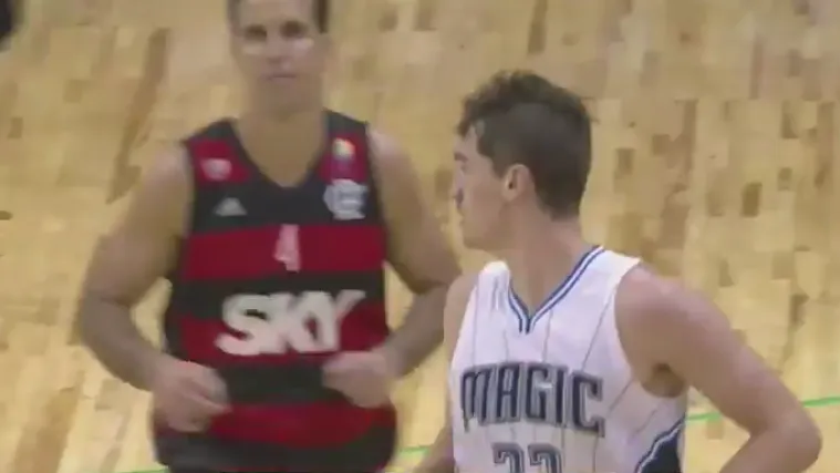 Za razliku od Hrvatske, on je igrao u Olimpijskoj dvorani