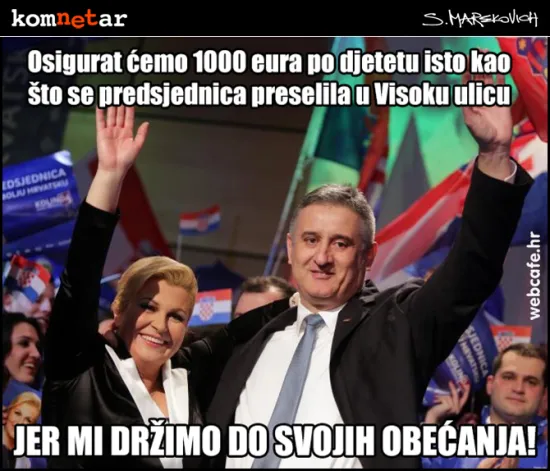 Obećanja političara čvrsta su poput stijene