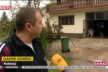 Vodni val prošao sisačkim područjem bez većih posljedica: obiteljske kuće zasad nisu ugrožene