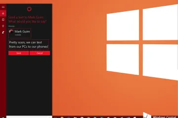 Windows 10 omogućava slanje SMS poruka s računala