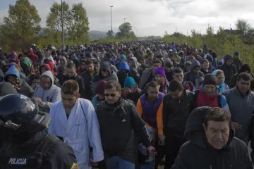 U slovenskim prihvatnim centrima preko 5000 ljudi, nastavljeni prijelazi zelene granice