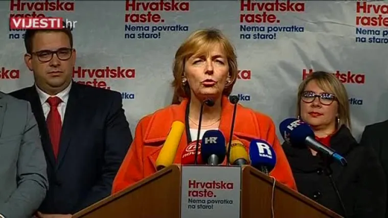 Vesna Pusić: 'Do&scaron;li smo na rast od 1.2 posto, do konca godine imat ćemo i veći rast!'