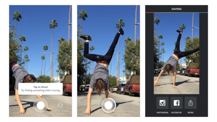 To nije fotografija, to nije GIF, to je Boomerang