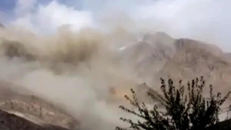 Pogledajte ogromno klizi&scaron;te koje je pokrenuo zemljotres u Afganistanu