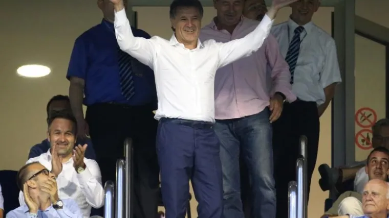 Zdravko Mamić nabijao po Rujevici, a onda se oglasio