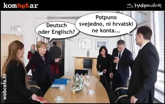 Karamarku je svejedno koji se jezik priča