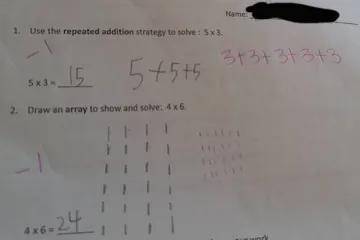 Roditelji poludjeli zbog glupog rješenja iz matematike kojeg forsira učiteljica