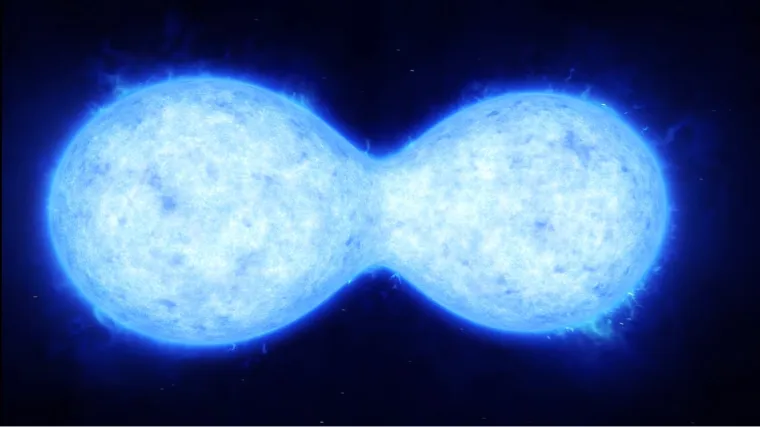 Binarne zvijezde toliko bliske da se dotiču