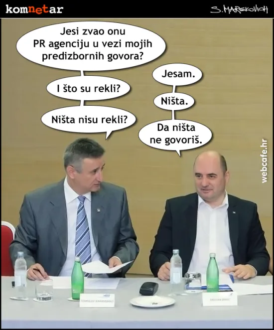 Karamarko dobio neprocjenjiv savjet