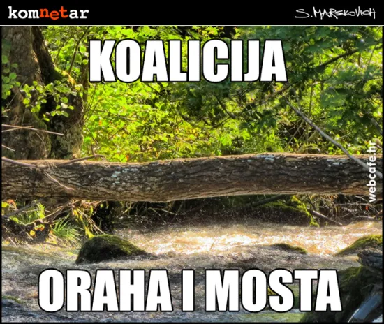 Ono &scaron;to je bio Orah, sada je Most