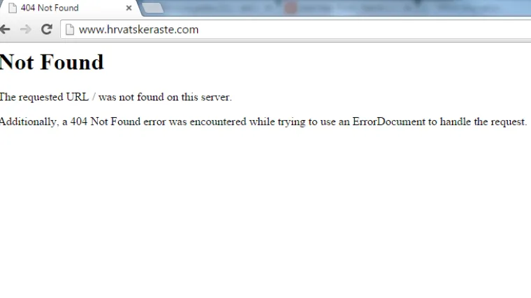 Lažna stranica koalicije "Hrvatska raste" nestala s interneta