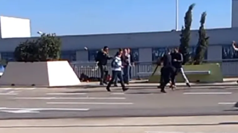 Procurila nova snimka hrvatsko-srpskog sukoba u Ateni