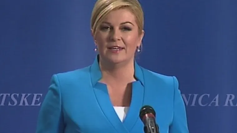 Vrlo oprezan govor predsjednice: 'Čestitam Domoljubnoj koaliciji koja je relativni pobjednik ovih izbora'