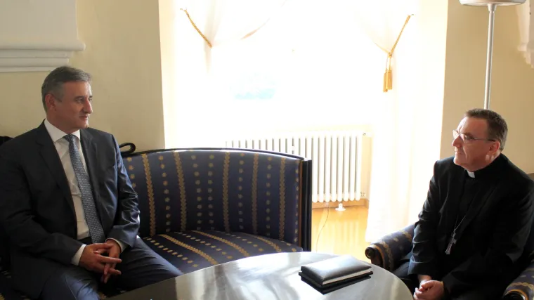 Kardinal Josip Bozanić primio Karamarka: detalji razgovora nisu otkriveni