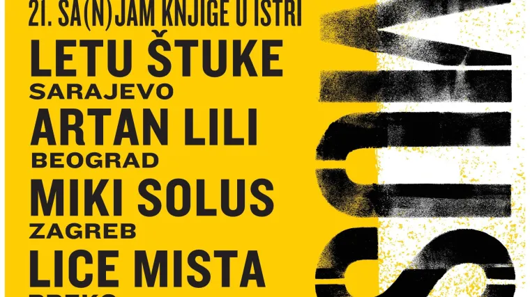 21. Sa(n)jam knjige u Istri u suradnji s kultnim Art&Music-om