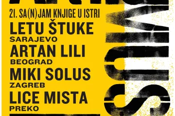 21. Sa(n)jam knjige u Istri u suradnji s kultnim Art&Music-om